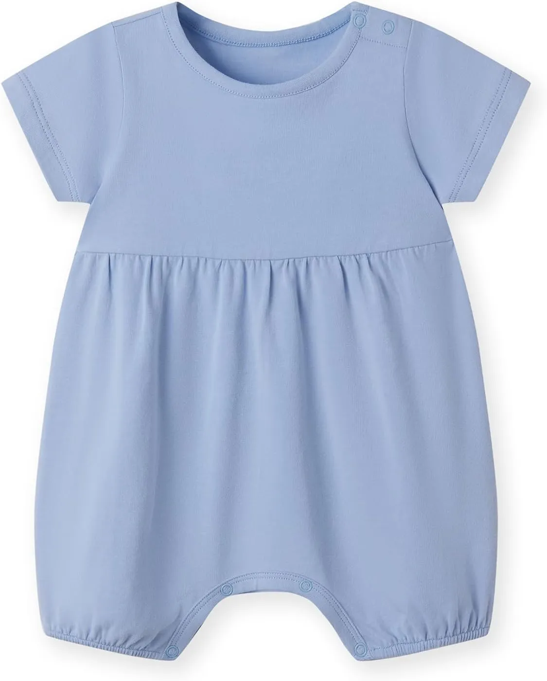 Unisex Baby Boys and Girls Romper Gender Neutral Infant Toddler Short Sleeve Bodysuit 0-18 month