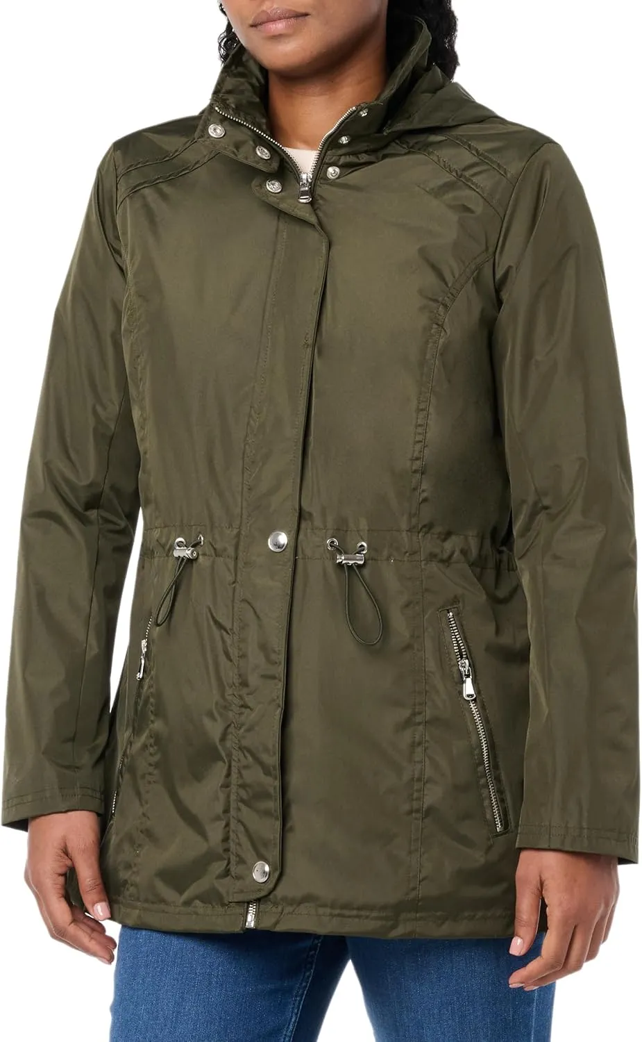 URBAN REPUBLIC Women's Anorak Trenchcoat