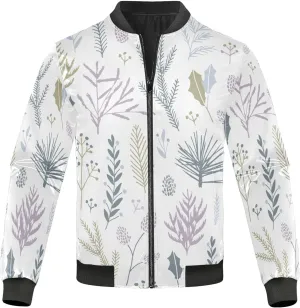Wild Floral Neutral Lightweight Jackets For Men Mens Big And Tall Windbreaker Jacket Full Zip Rain Jacket Pockets